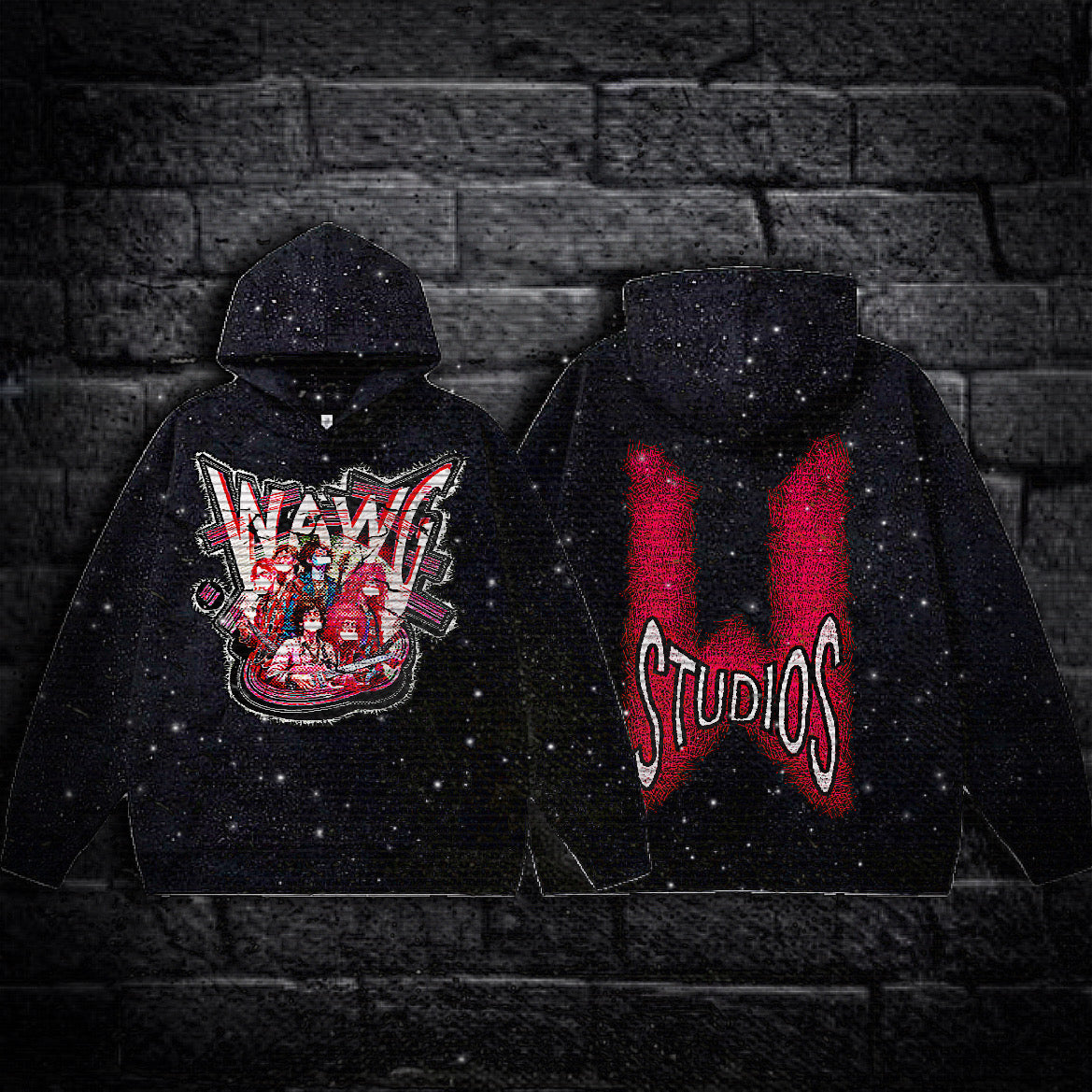 “KuBand” Black WAWG Hoodie
