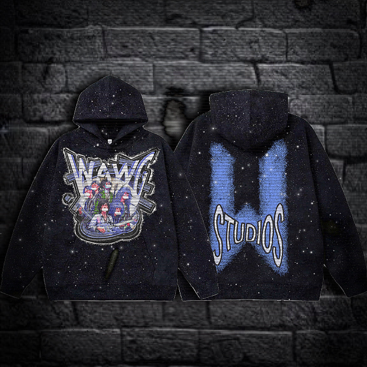 “KuBand” Black WAWG Hoodie